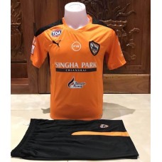 ชุดทีมเชียงราย ยูไนเต็ด สีส้ม 2018 เสื้อ+กางเกง
