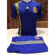 ชุดทีมสเปน 2018 สีน้ำเงิน เสื้อ+กางเกง