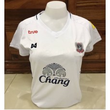 เสื้อกีฬาสำหรับผู้หญิงทีมสุพรรบุรี สีขาว