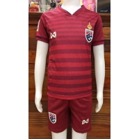 (เด็ก) ชุดทีมชาติไทย สีแดง 2019 เสื้อ+กางเกง