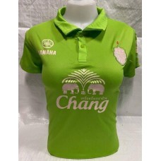 เสื้อกีฬาสำหรับผู้หญิงทีมบุรีรัมย์ สีเขียว 2020